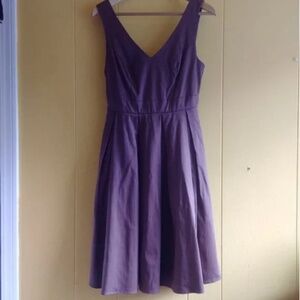 New never worn brown cotton Modcloth dress Small